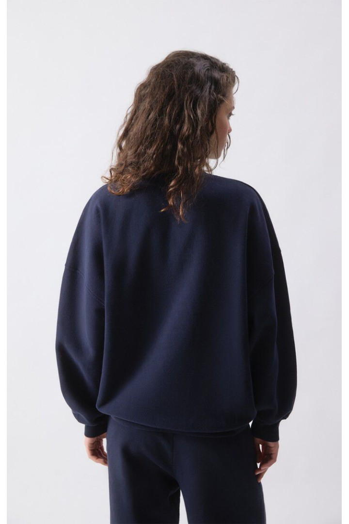 Women's sweatshirt Plizzy VINTAGE NAVY