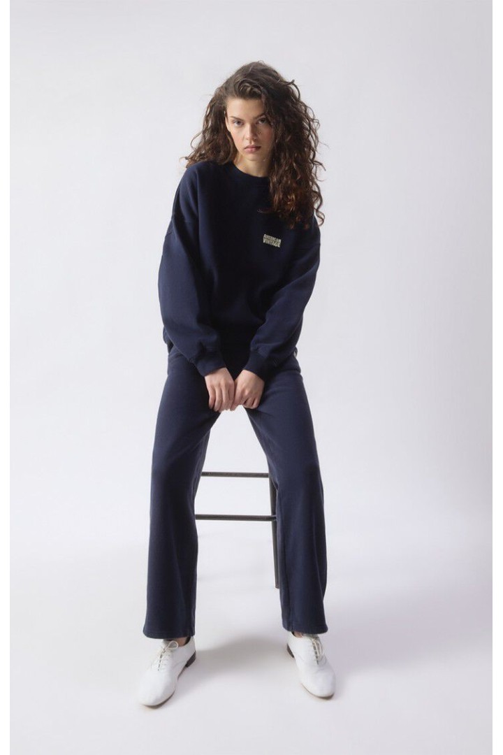 Women's sweatshirt Plizzy VINTAGE NAVY