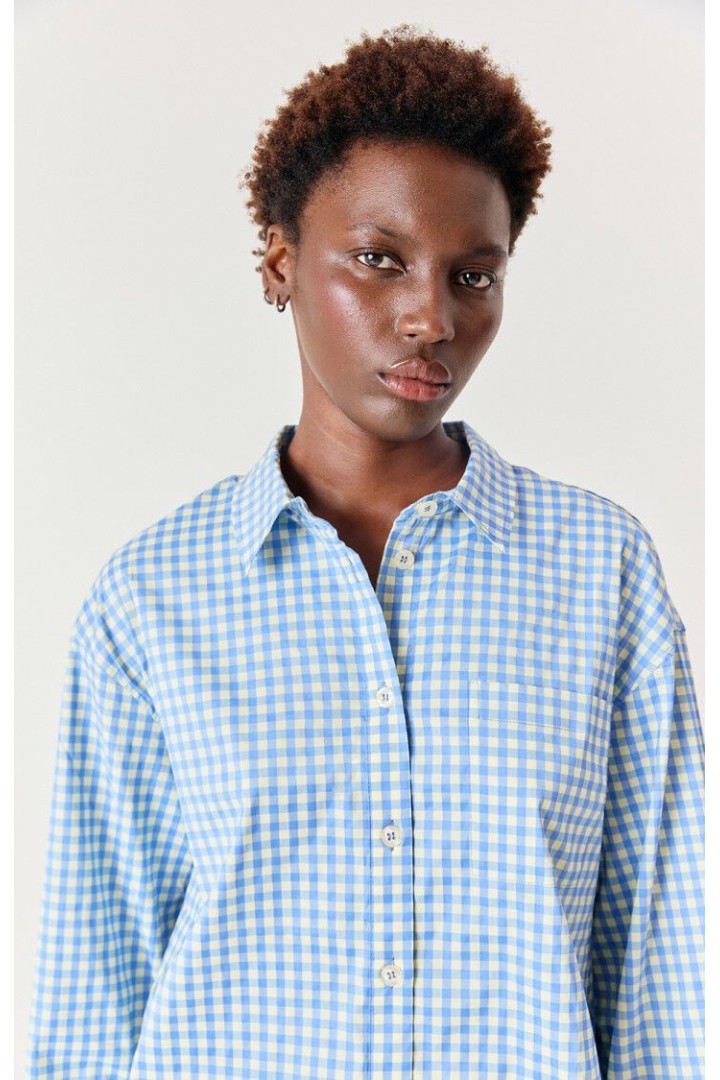 Women's shirt Riniway Azure Gingham