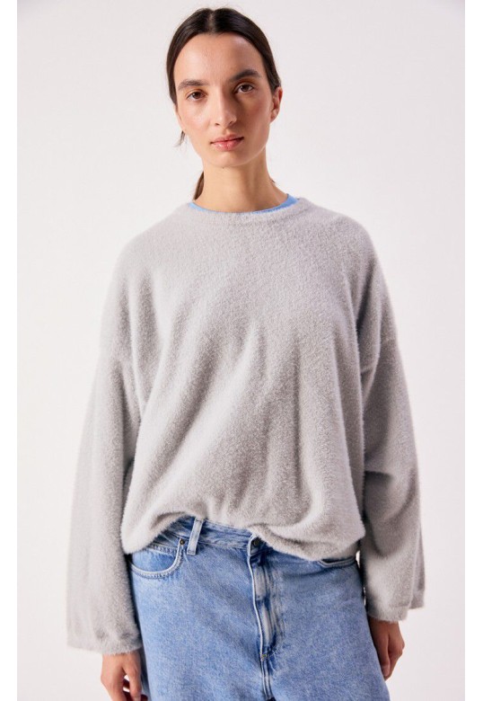 Women's sweater Sapowood Light Grey