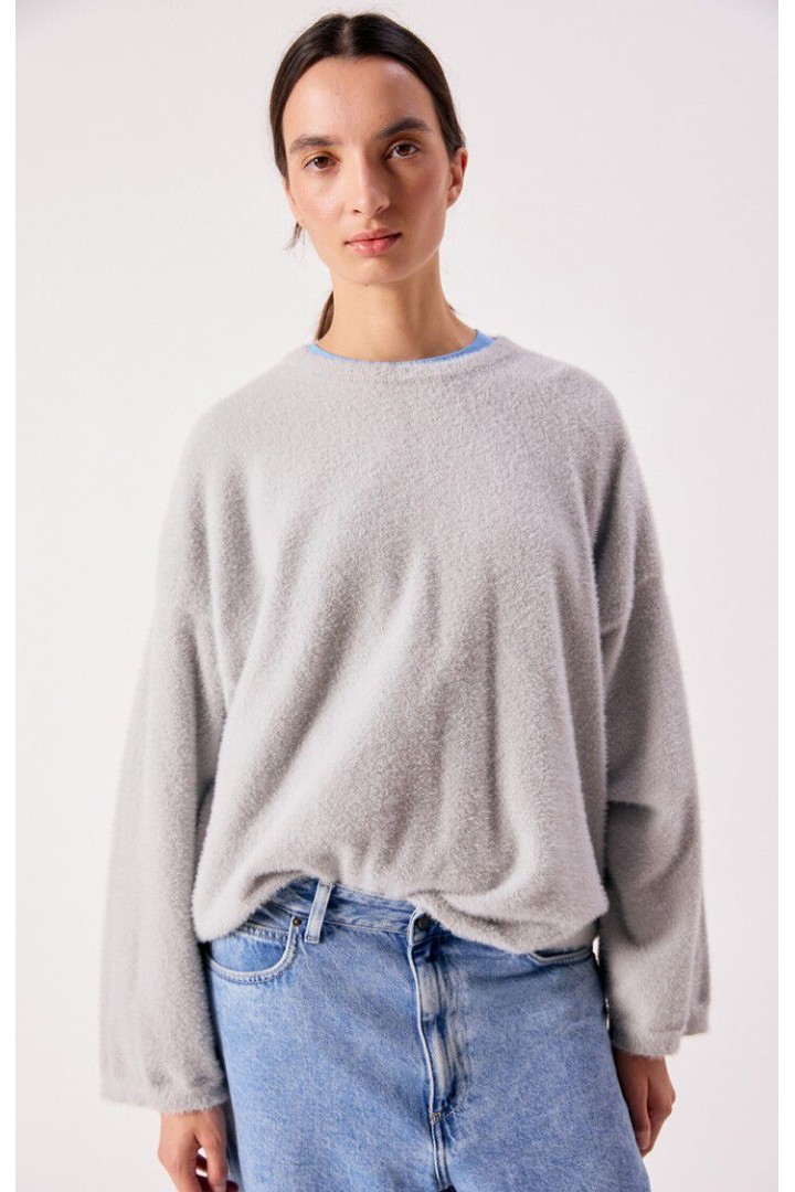Women's sweater Sapowood Light Grey