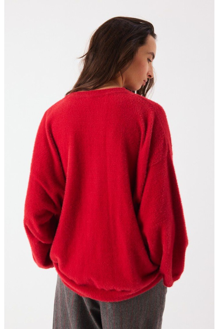 Women's sweater Sapowood Red
