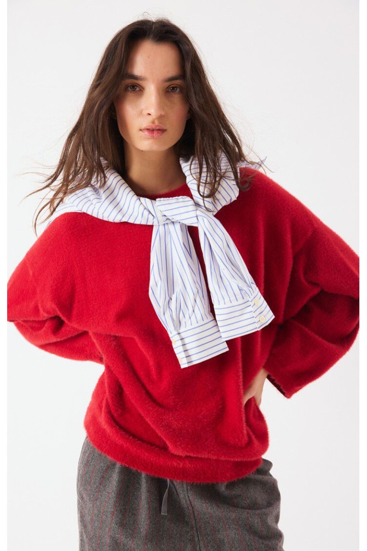 Women's sweater Sapowood Red