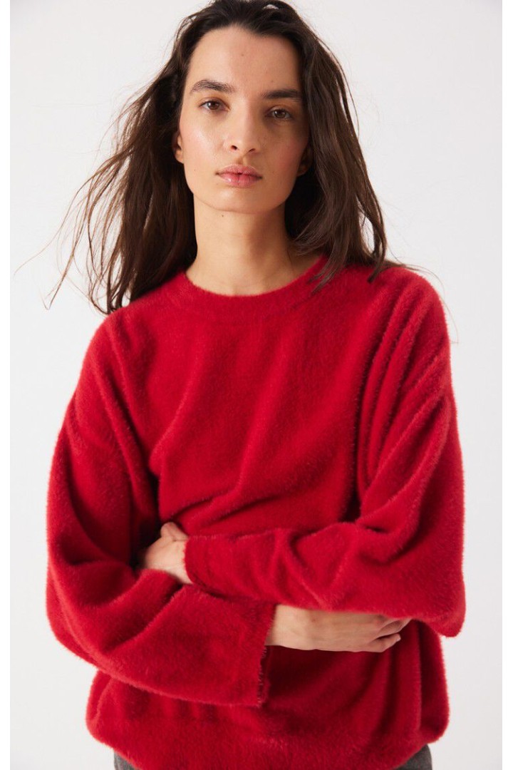 Women's sweater Sapowood Red
