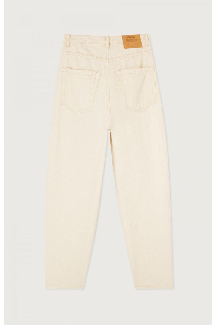 Women's big carrot jeans Tineborow Ecru