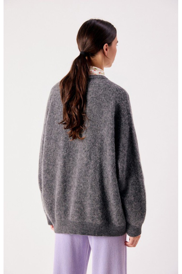 Vitow women's sweater Steel Melange