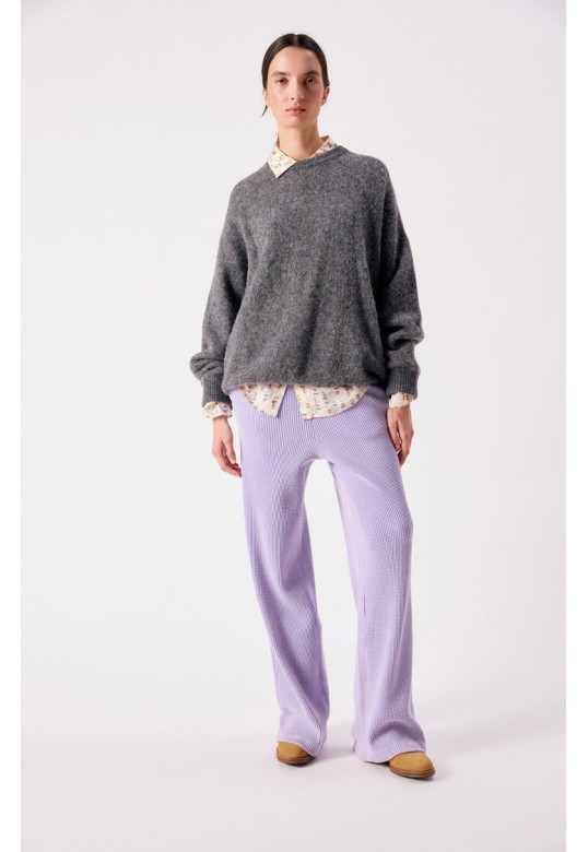 Vitow women's sweater Steel Melange