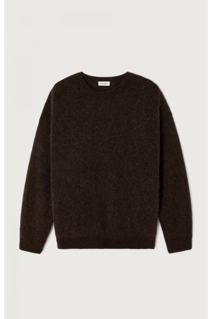 Vitow women's sweater Coffee Melange