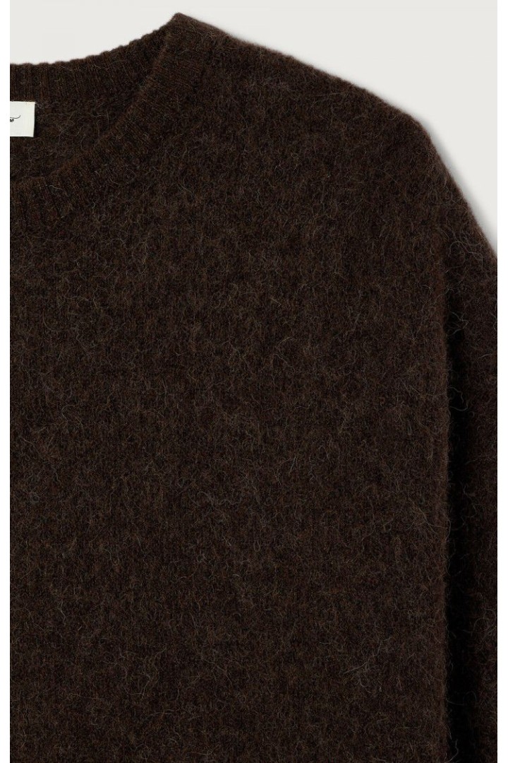 Vitow women's sweater Coffee Melange