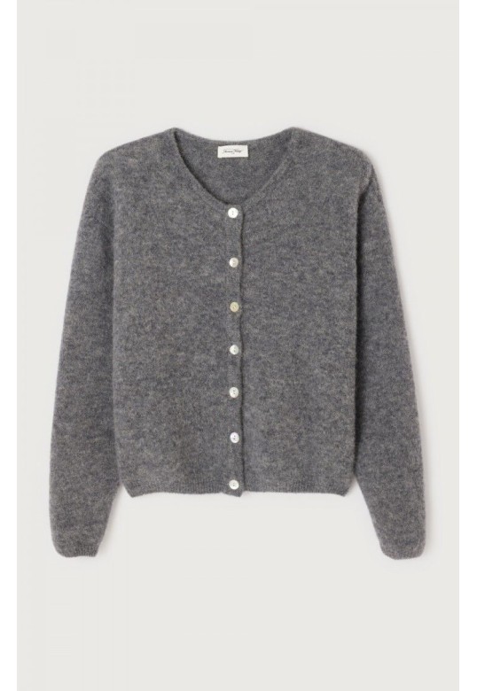 Women's cardigan Vitow Steel Melange