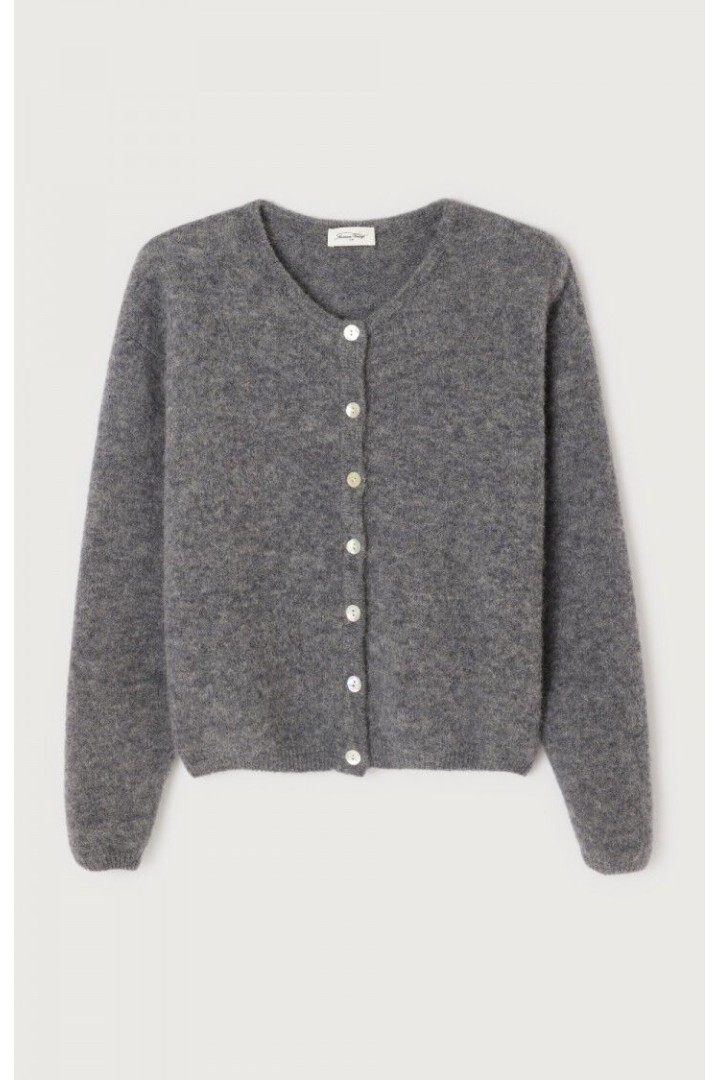 Women's cardigan Vitow Steel Melange