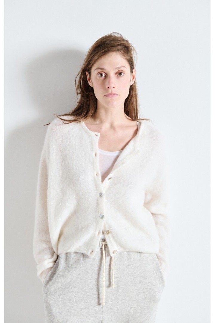 Women's cardigan Vitow White