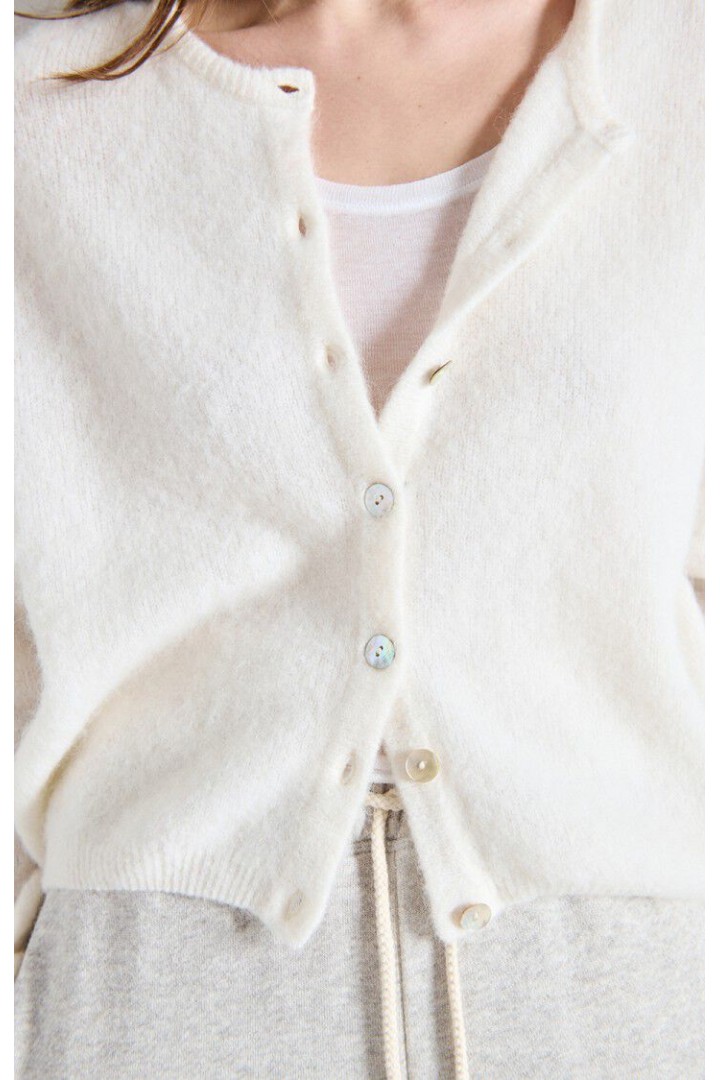 Women's cardigan Vitow White