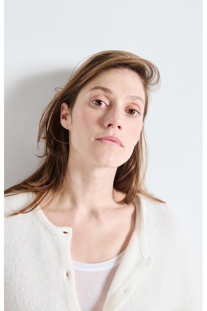 Women's cardigan Vitow White