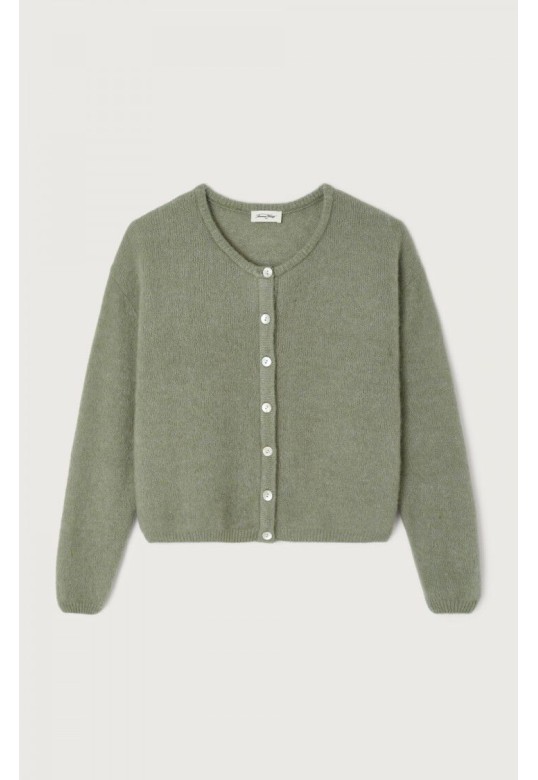 Women's cardigan Vitow Khaki Melange