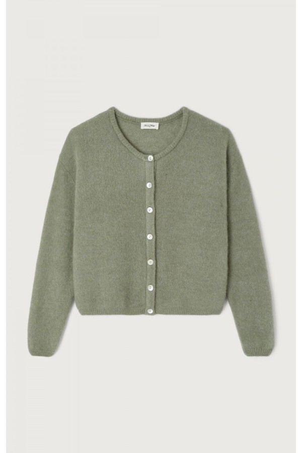 Women's cardigan Vitow Khaki Melange