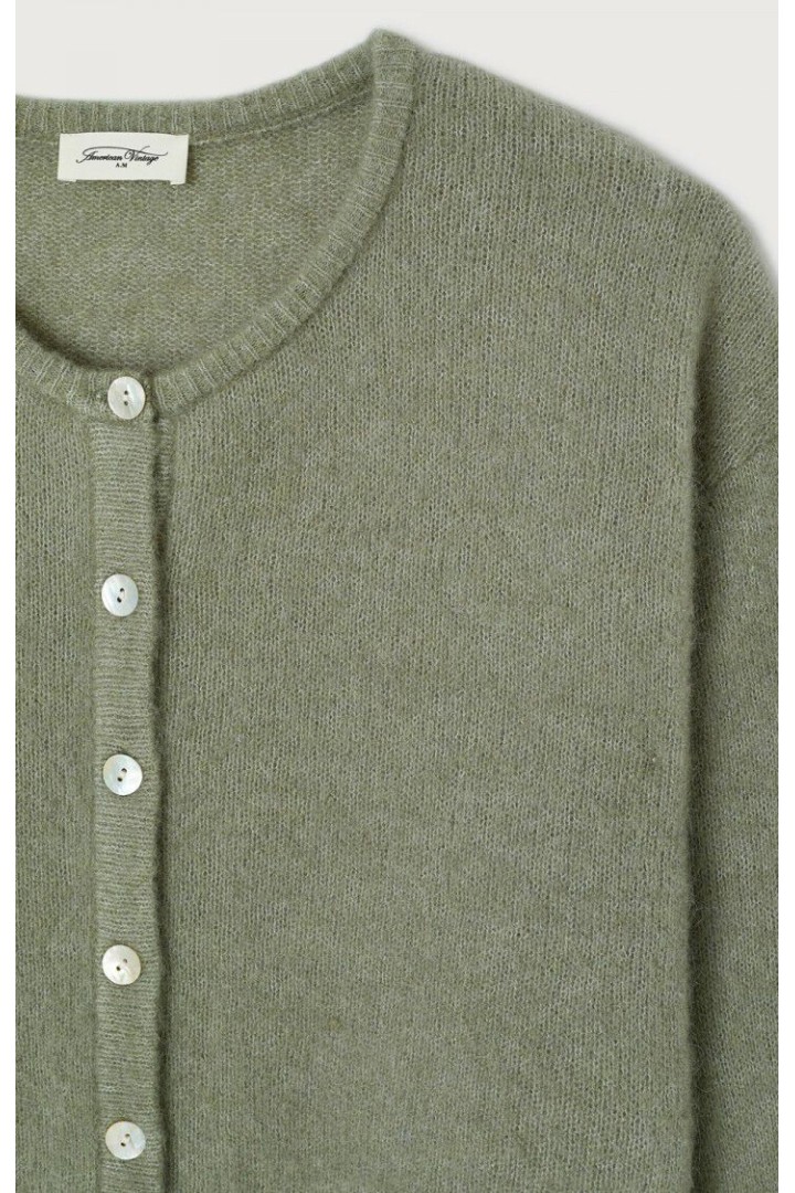 Women's cardigan Vitow Khaki Melange