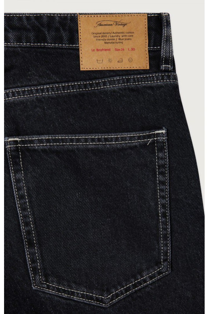 Women's boyfiend jeans Yopday Black Vintage