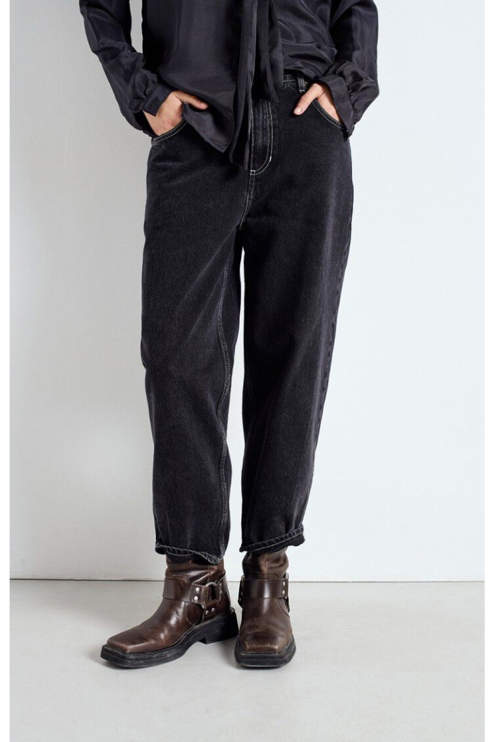 Women's boyfiend jeans Yopday Black Vintage