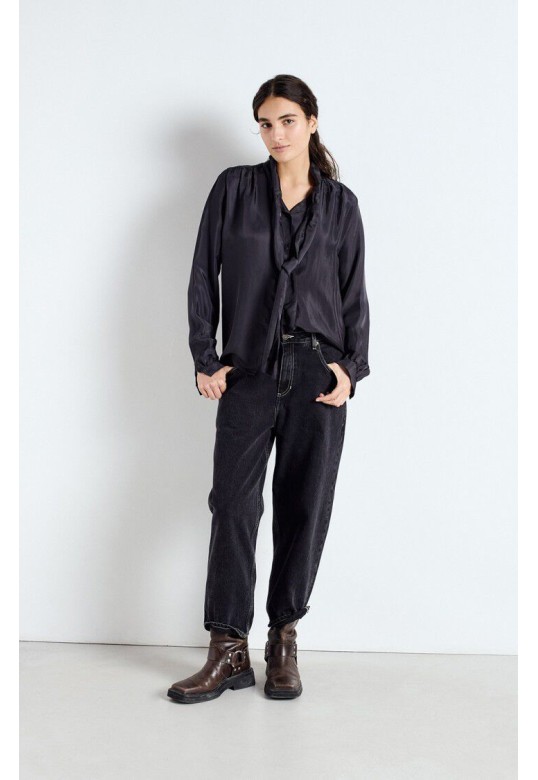 Women's boyfiend jeans Yopday Black Vintage