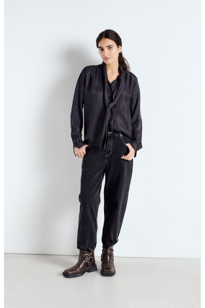 Women's boyfiend jeans Yopday Black Vintage