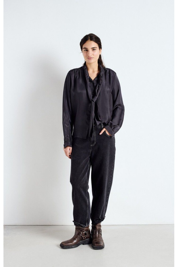 Women's boyfiend jeans Yopday Black Vintage