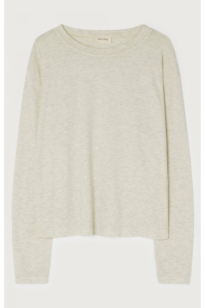 YPAWOOD WOMENS T-SHIRT HERTHER GREY