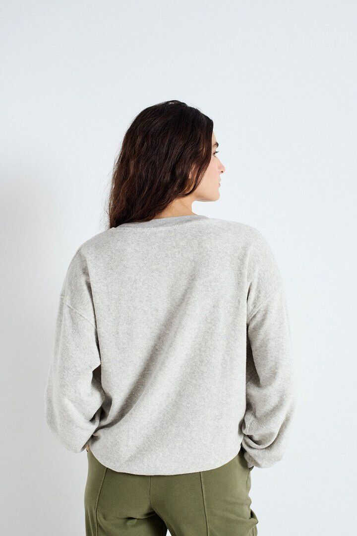 Dytown women's sweatshirt Heather Gray