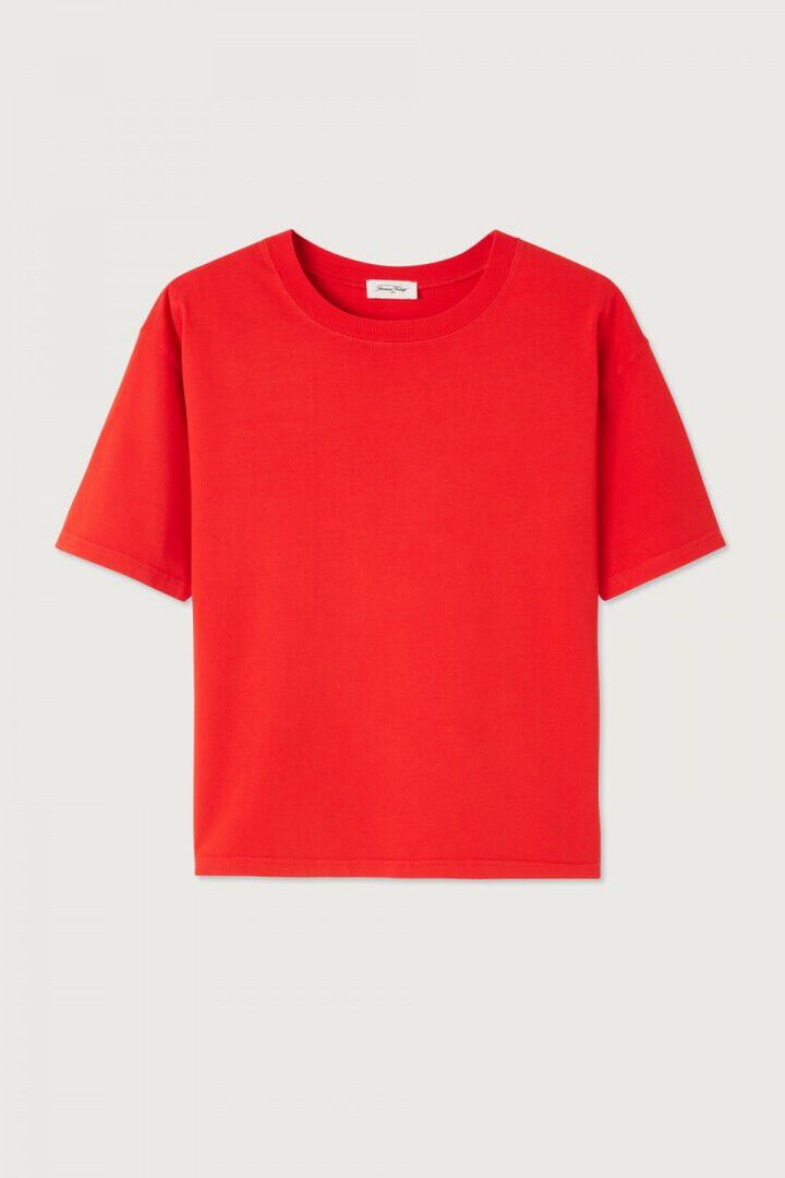 WOMEN'S T-SHIRT FIZVALLEY VINTAGE STRAWBERRY