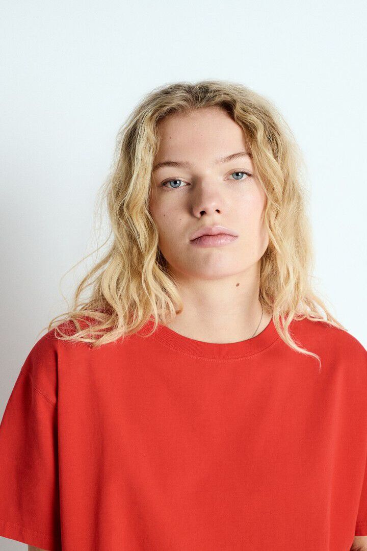 WOMEN'S T-SHIRT FIZVALLEY VINTAGE STRAWBERRY