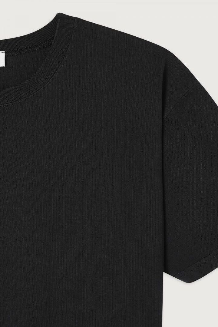 WOMEN'S T-SHIRT FIZVALLEY VINTAGE BLACK