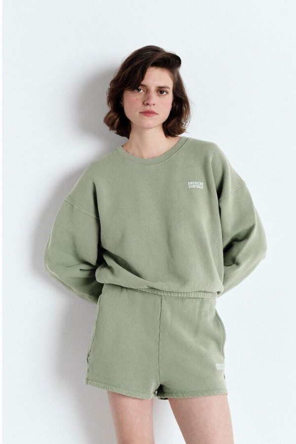 Izubird women's sweatshirt Vintage Argile
