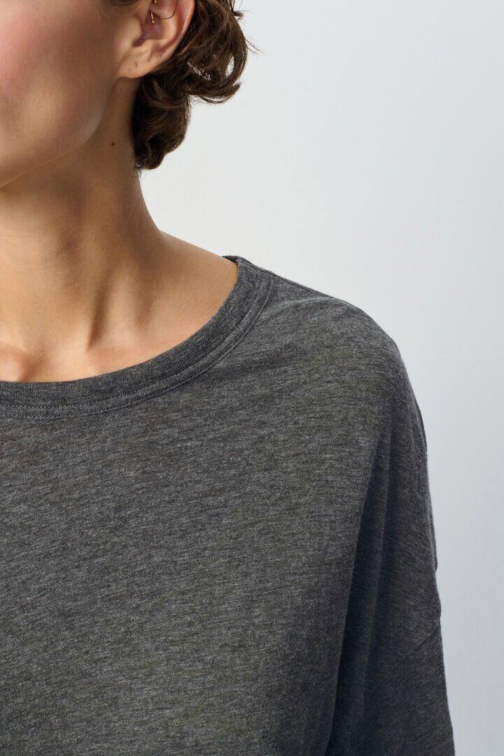 WOMEN'S T-SHIRT JACKSONVILLE MELANGE CHARCOAL