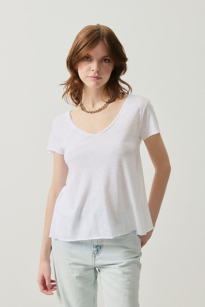 WOMEN'S T-SHIRT JACKSONVILLE WHITE