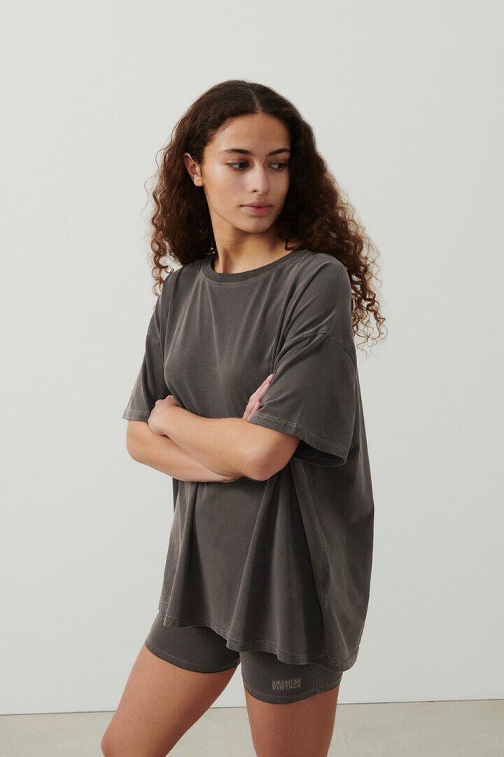  WOMEN'S T-SHIRT PYMAZ VINTAGE CARBON