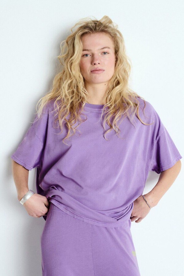 WOMEN'S T-SHIRT PYMAZ VINTAGE PURPLE