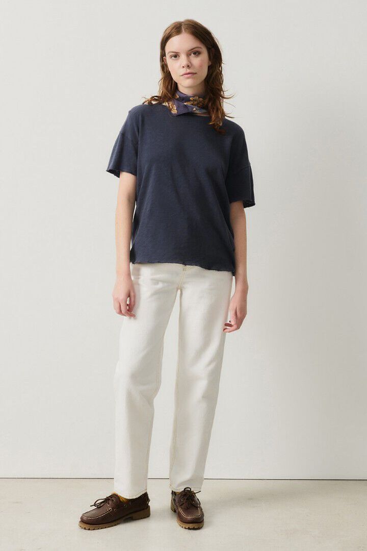 WOMEN'S T-SHIRT SONOMA NAVY BLUE VINTAGE