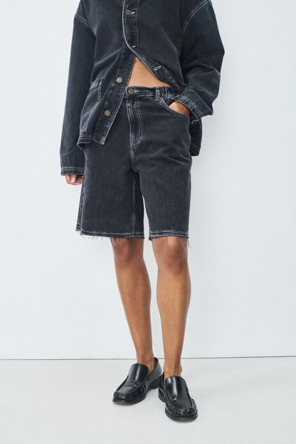 Yopday women's shorts black vintage