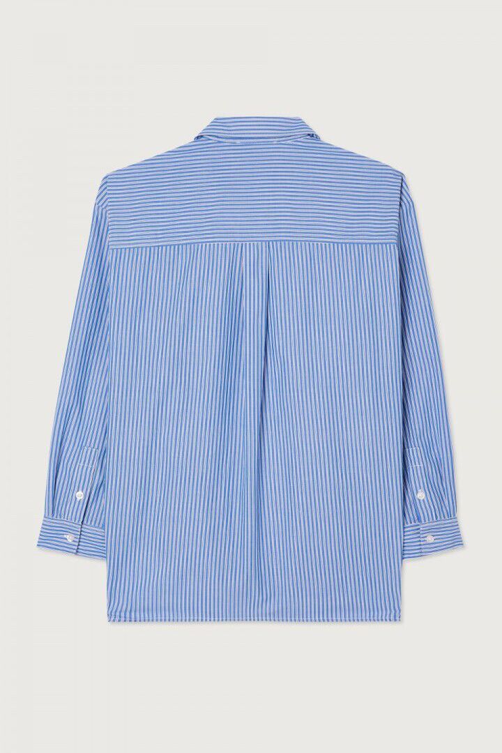 Zatybay women's shirt Aqua Stripes