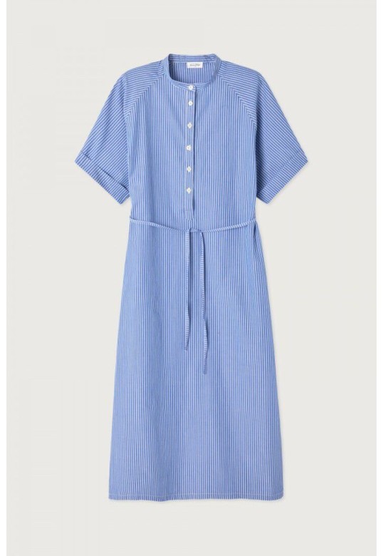 Women's dress Zatybay Aqua Stripes