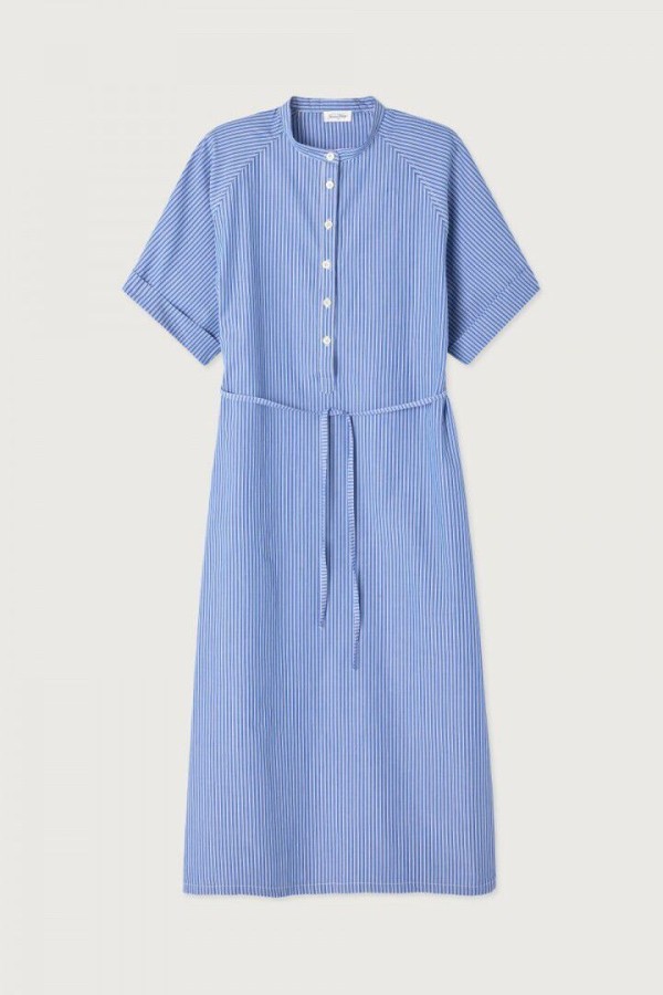 Women's dress Zatybay Aqua Stripes