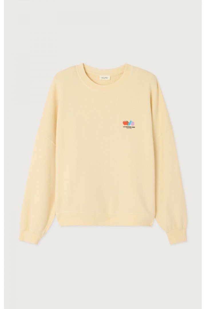 Women's sweatshirt Atubay Ecru