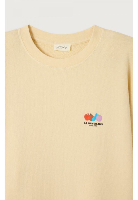 Women's sweatshirt Atubay Ecru