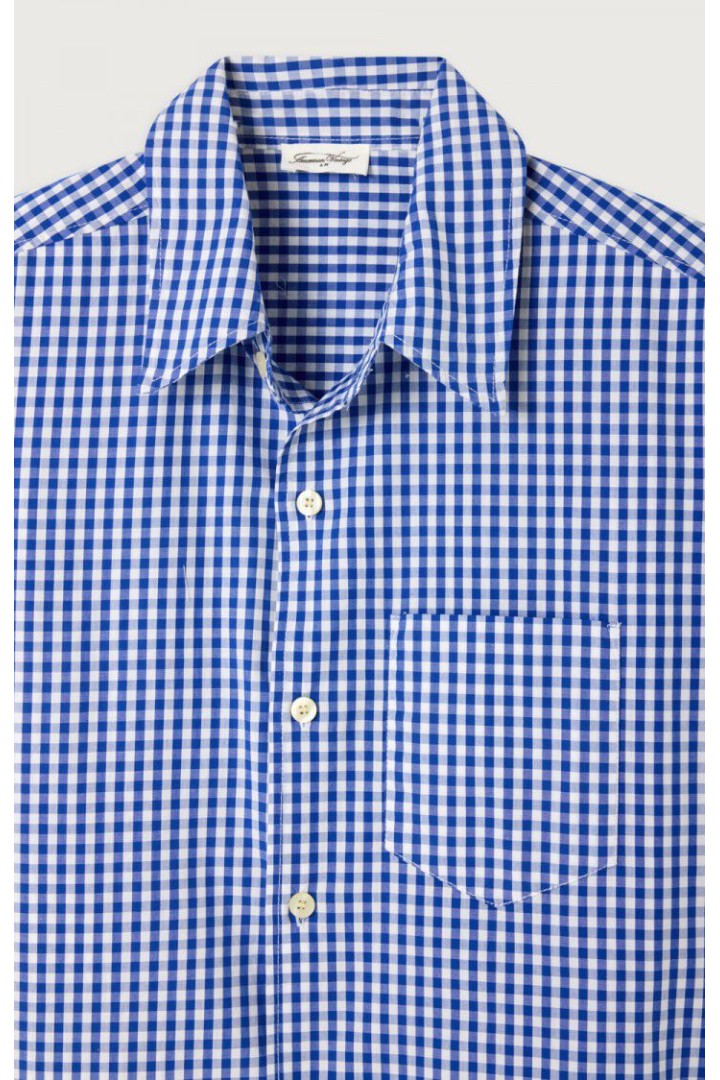 Women's shirt Ekirow BLUE GINGHAM