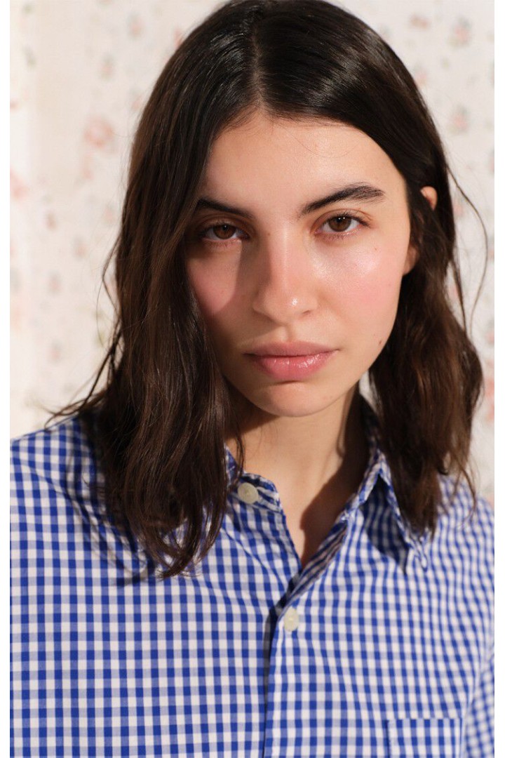 Women's shirt Ekirow BLUE GINGHAM