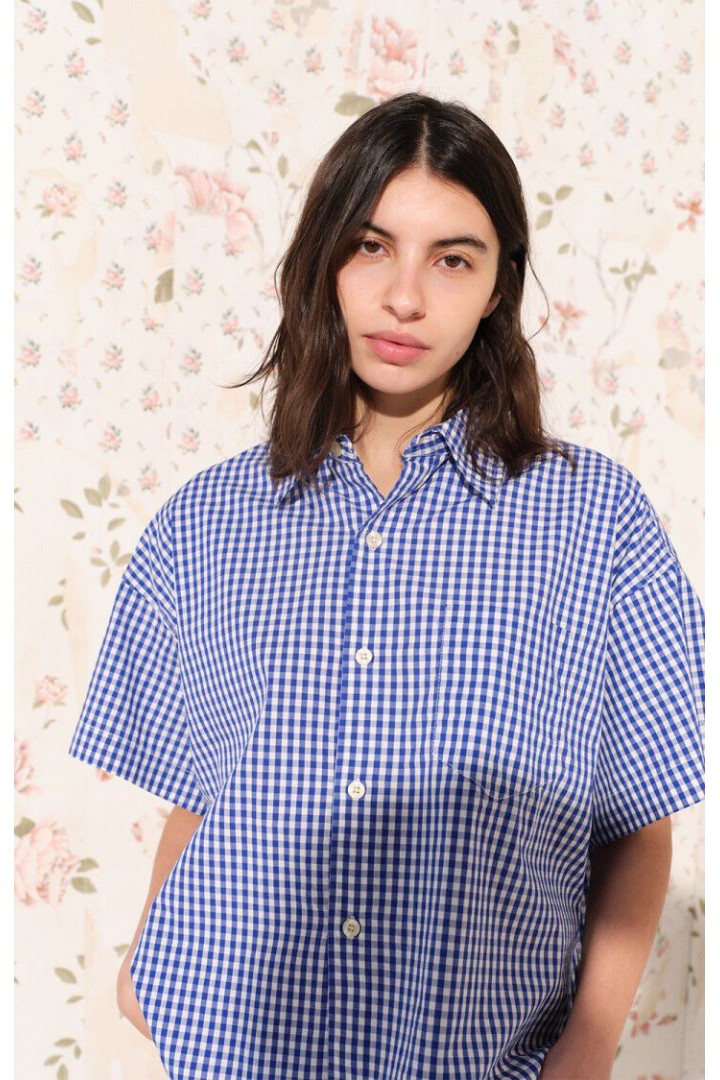 Women's shirt Ekirow BLUE GINGHAM