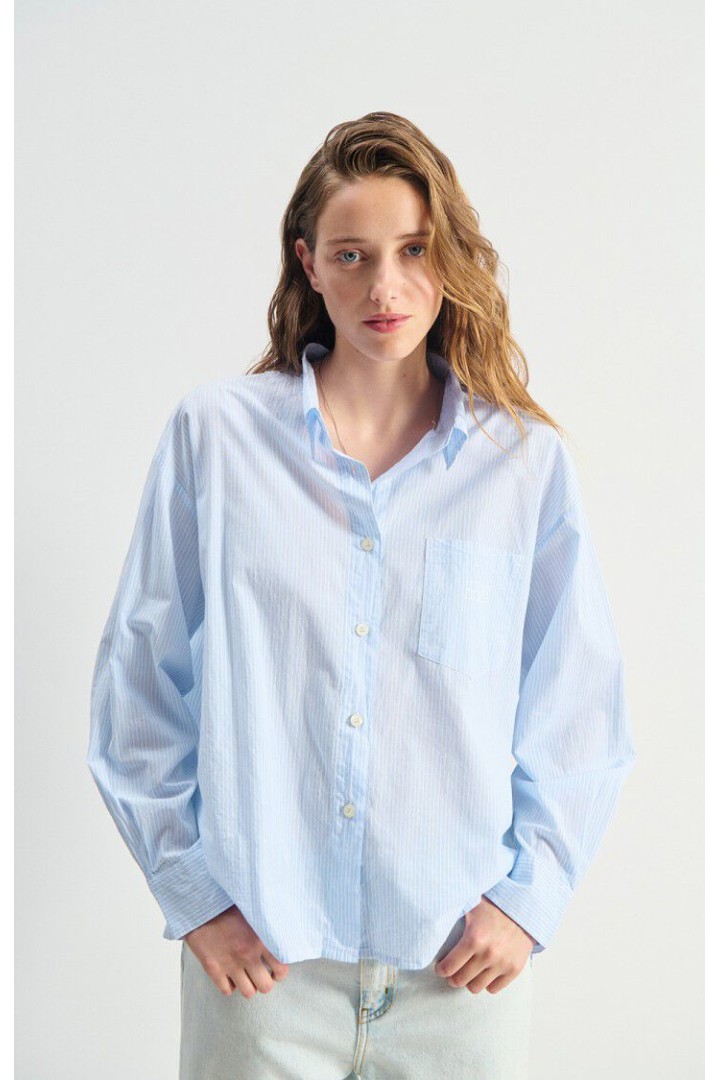 Women's shirt Eluabird Blue Stripes