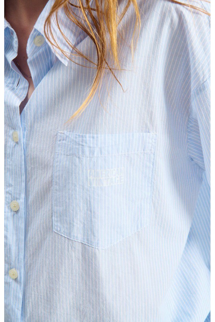 Women's shirt Eluabird Blue Stripes