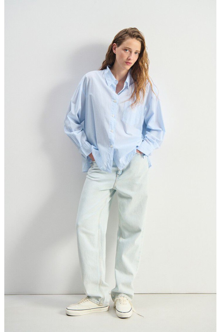 Women's shirt Eluabird Blue Stripes