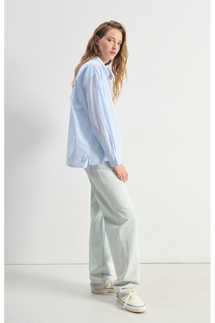 Women's shirt Eluabird Blue Stripes